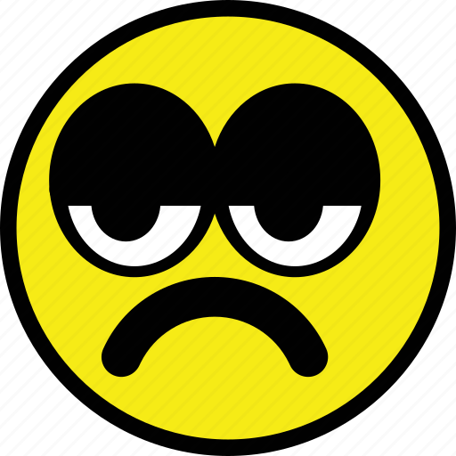 Emoticon, emotion, expression, sad, smiley icon - Download on Iconfinder