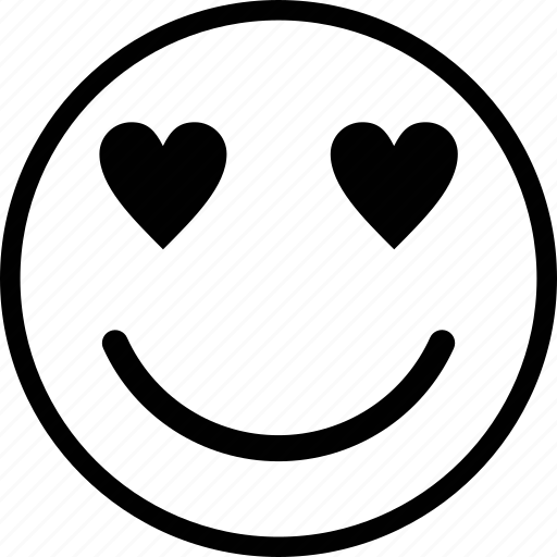 Emoticon, emoji, expression, love, smile icon - Download on Iconfinder