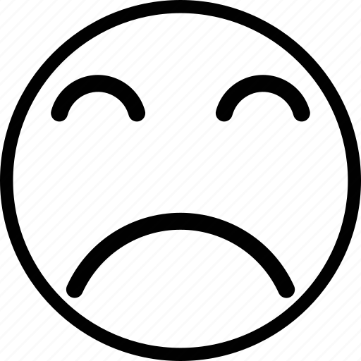 Emoticon, emoji, expression, face, sad icon - Download on Iconfinder