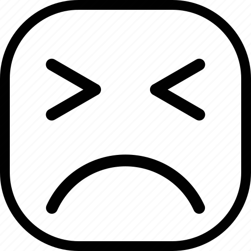 Emoticon, emoji, expression, face, sad icon - Download on Iconfinder