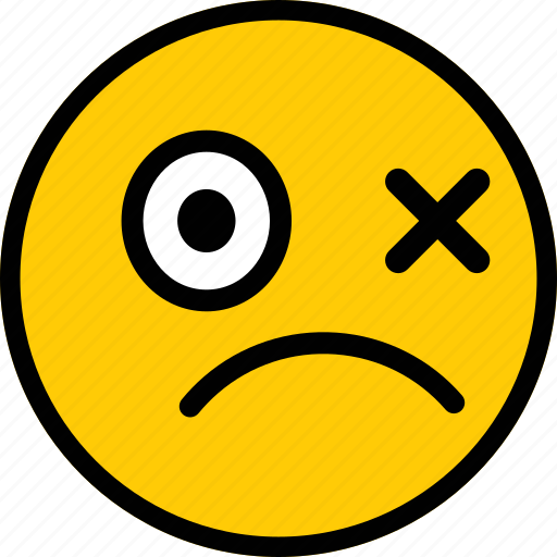 Emoticon, bored, emoji, expression, sad icon - Download on Iconfinder