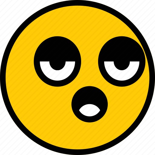 Emoticon, bored, emoji, expression, face icon - Download on Iconfinder