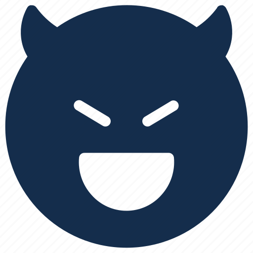 Devil, emoji, emoticon, emotion, happy, smile icon - Download on Iconfinder