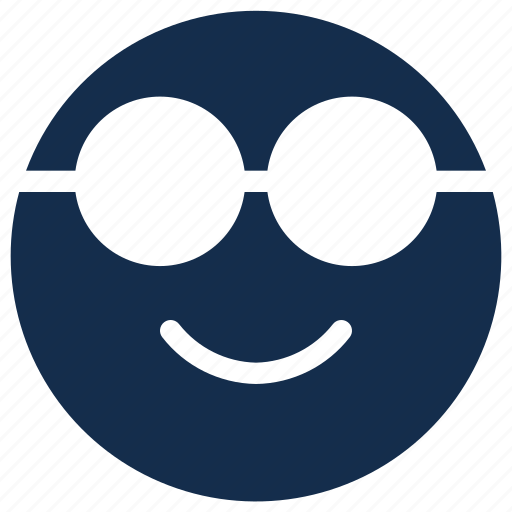 Emoji, emoticon, emotion, geek, glasses, nerd icon - Download on Iconfinder