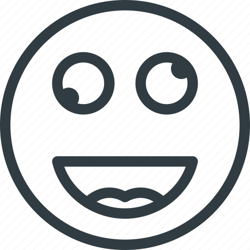 Crazy, emoji, emote, emoticon, emoticons icon - Download on Iconfinder