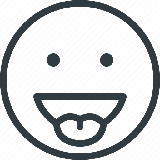 Emoji, emote, emoticon, emoticons, stretch, tongue icon - Download on Iconfinder