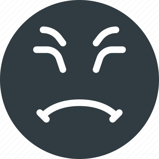 Emoji, emote, emoticon, emoticons, grumpy icon - Download on Iconfinder