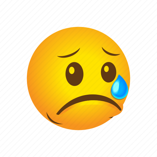 Crying, depressed, emoticon, sad icon - Download on Iconfinder
