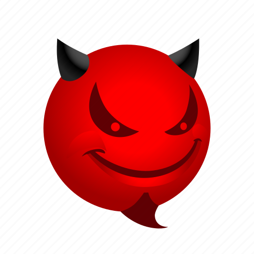 Emoticon, evil, smile icon - Download on Iconfinder