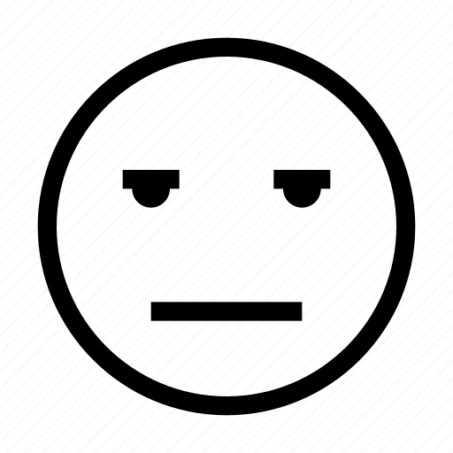 Bored, emoji, emoticon, face, like icon - Download on Iconfinder