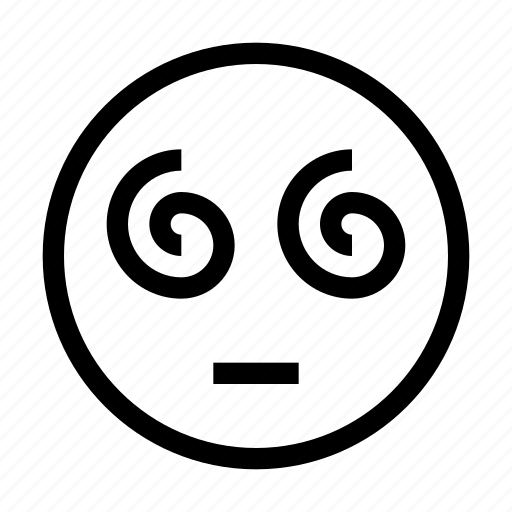 Emoji, emoticon, face, hypnotized, like icon - Download on Iconfinder