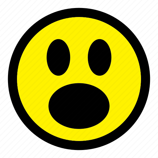 Emoticon, emotion, expression, shout, shouting icon - Download on Iconfinder