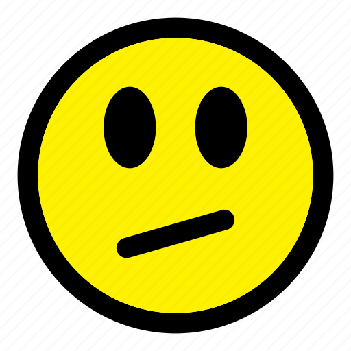Emoticon, emotion, expression, bad, bored, sad icon - Download on Iconfinder