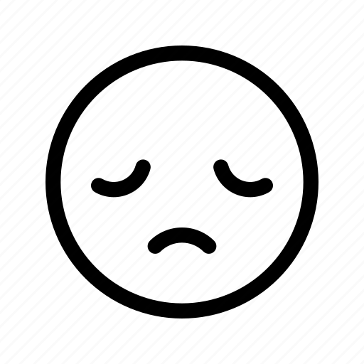 Disappointed, face icon - Download on Iconfinder