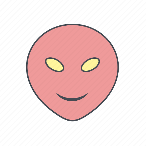 Alien, emoticon, face, emoji icon - Download on Iconfinder