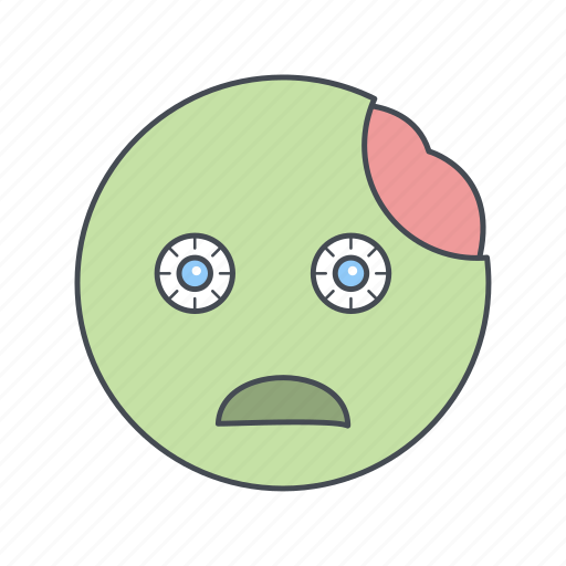 Emoticon, face, zombie, emoji icon - Download on Iconfinder