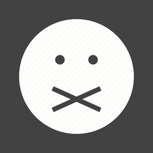 Communication, quiet, round, sound, stop, talk, warning icon - Download on Iconfinder