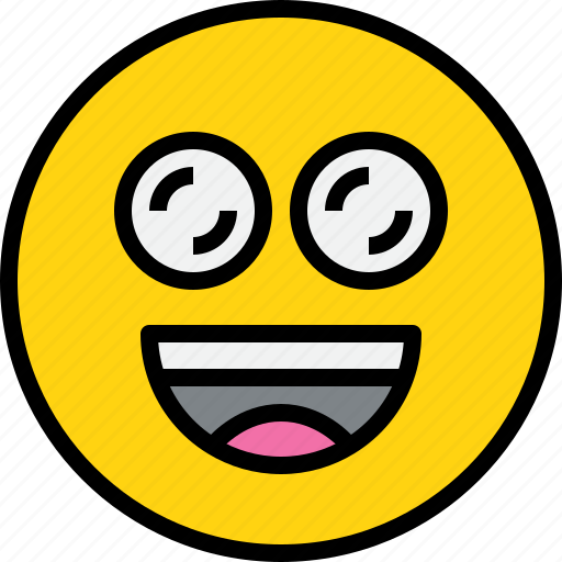 Emotion, exciting, face, status icon - Download on Iconfinder