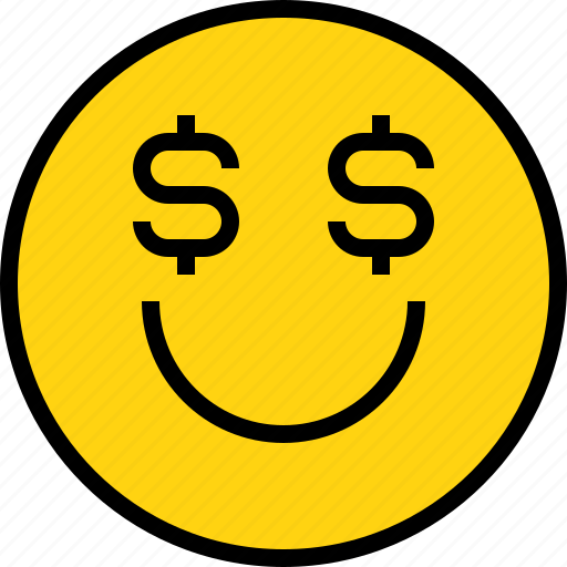 Emotion, face, money, status icon - Download on Iconfinder