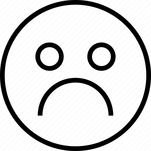 Emoji, emotion, face, sad, status icon - Download on Iconfinder