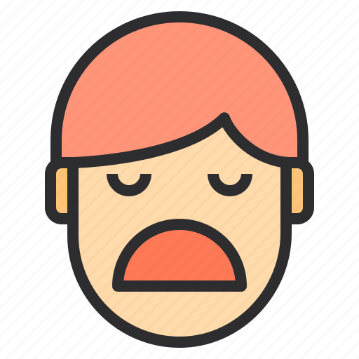 Avatar, boring, emotion, face, profile icon - Download on Iconfinder
