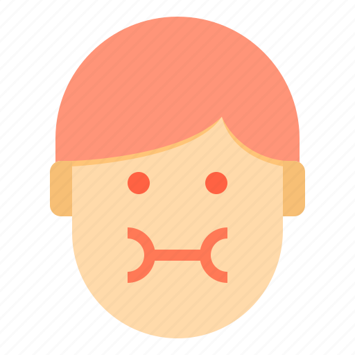 Avatar, emotion, face, nausea, profile icon - Download on Iconfinder