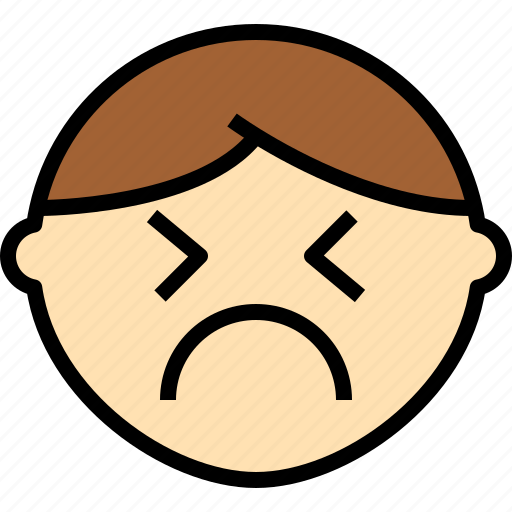 Emotion, face, sad, status icon - Download on Iconfinder