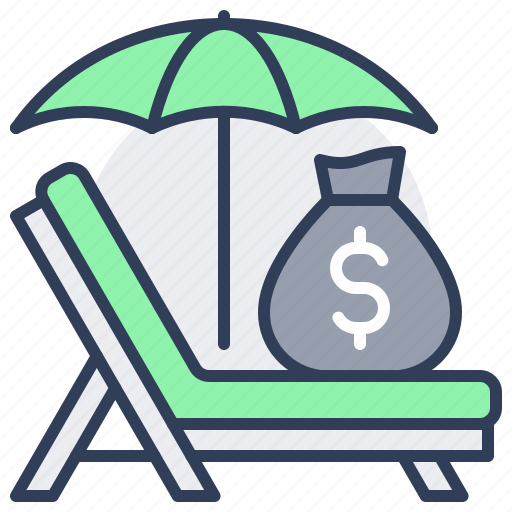 Paid, vacation, leave, employee, benefit, rest icon - Download on Iconfinder