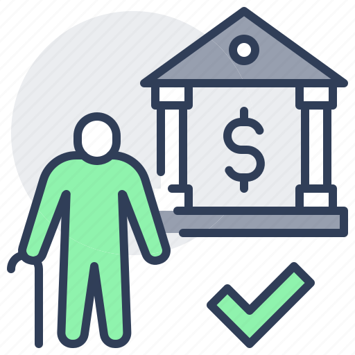 Retirement, plan, personal, fund, pension, bank icon - Download on Iconfinder