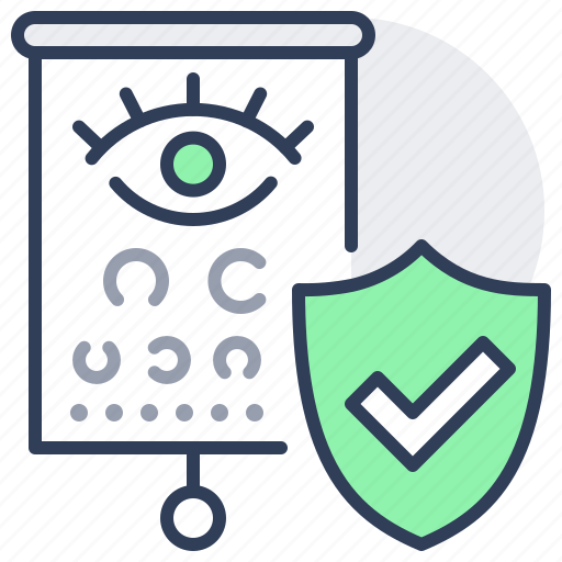 Vision, care, shield, health, ophthalmology, insurance icon - Download on Iconfinder
