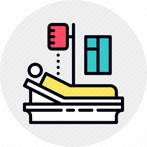 Ambulance, bed, clinic, hospital, illness, patient, sick icon - Download on Iconfinder