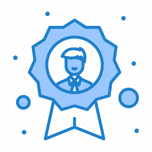 Achievement, avatar, badge, employee, medal icon - Download on Iconfinder