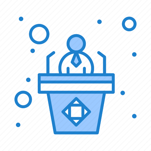 Business, employee, presentation, speech icon - Download on Iconfinder