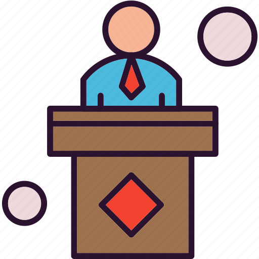 Lecture, presentation, teacher icon - Download on Iconfinder