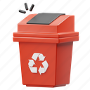 empty, trash, trash icon, recycle, delete, remove, bin, garbage 