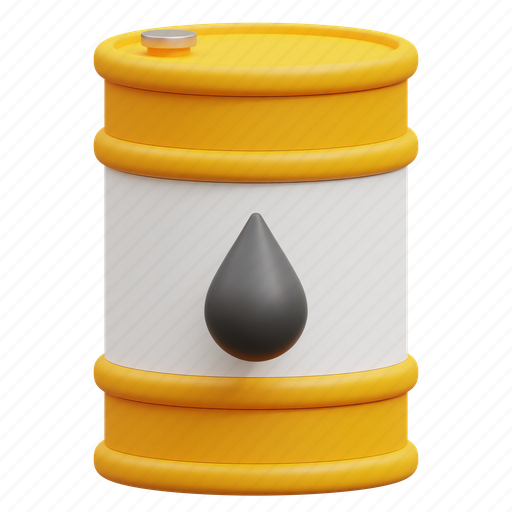 Oil, gasoline, fuel, barrel, drum, energy, power 3D illustration - Download on Iconfinder