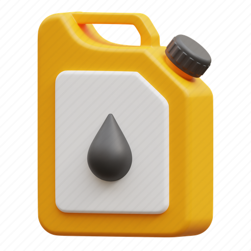 Gasoline, gas, fuel, oil, jar, jerrycan, energy 3D illustration - Download on Iconfinder