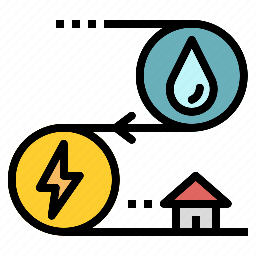 Ecology, energy, hydro, power, water icon - Download on Iconfinder