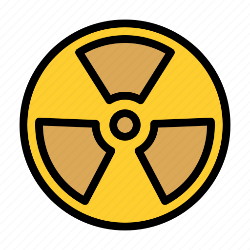 Alert, energy, nuclear, radiation icon - Download on Iconfinder