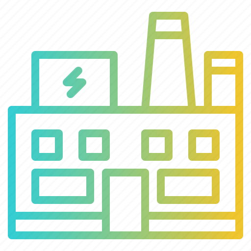 Buildings, industry, manufacture, plant, power icon - Download on Iconfinder