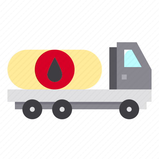 Gas, oil, truck icon - Download on Iconfinder on Iconfinder