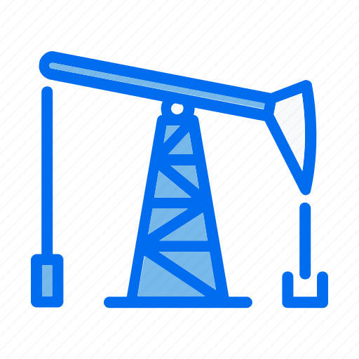 Energy, oil, oil pump, petroleum, pump jack, pumpjack, refinery icon - Download on Iconfinder