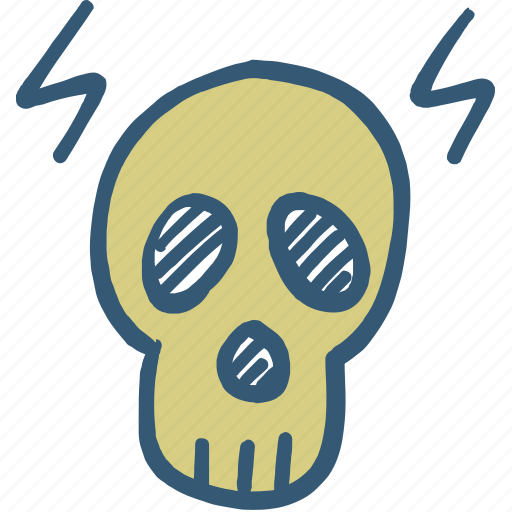 Danger, deadly, death, fatal, no go area icon, risk, skull icon - Download on Iconfinder