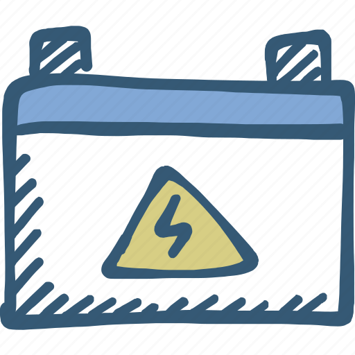 Accumulator, battery, car battery, electric, power icon icon - Download on Iconfinder