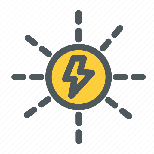 Electric, energy, power, solar icon - Download on Iconfinder