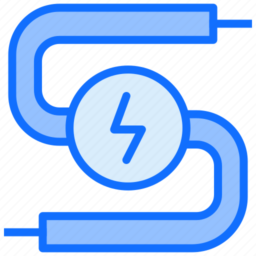 Energy, electricity, circuit, track, volt icon - Download on Iconfinder