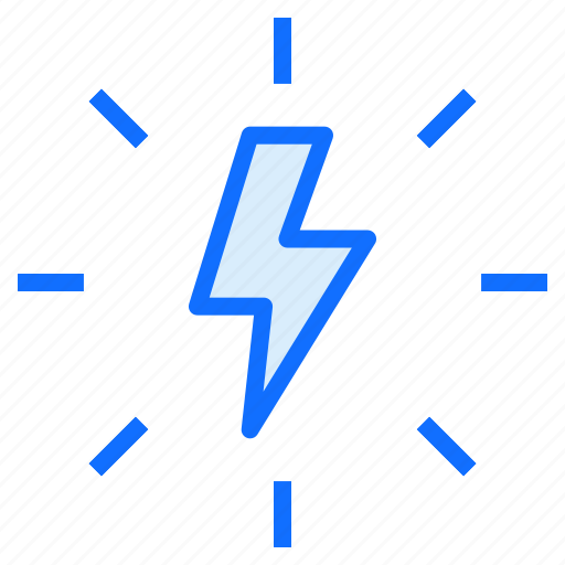 Energy, electricity, power, light, thunder, bolt icon - Download on Iconfinder