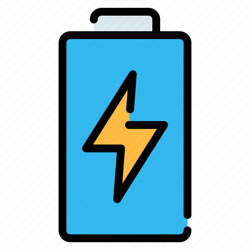 Battery, bolt, charge, ecology, electricity, energy, flash icon - Download on Iconfinder