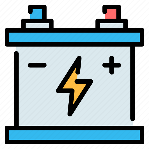 Accumulator, battery, ecology, electricity, energy, transportation icon - Download on Iconfinder