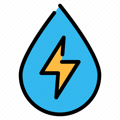 Drop, ecology, energy, hydro, hydro energy, water icon - Download on Iconfinder